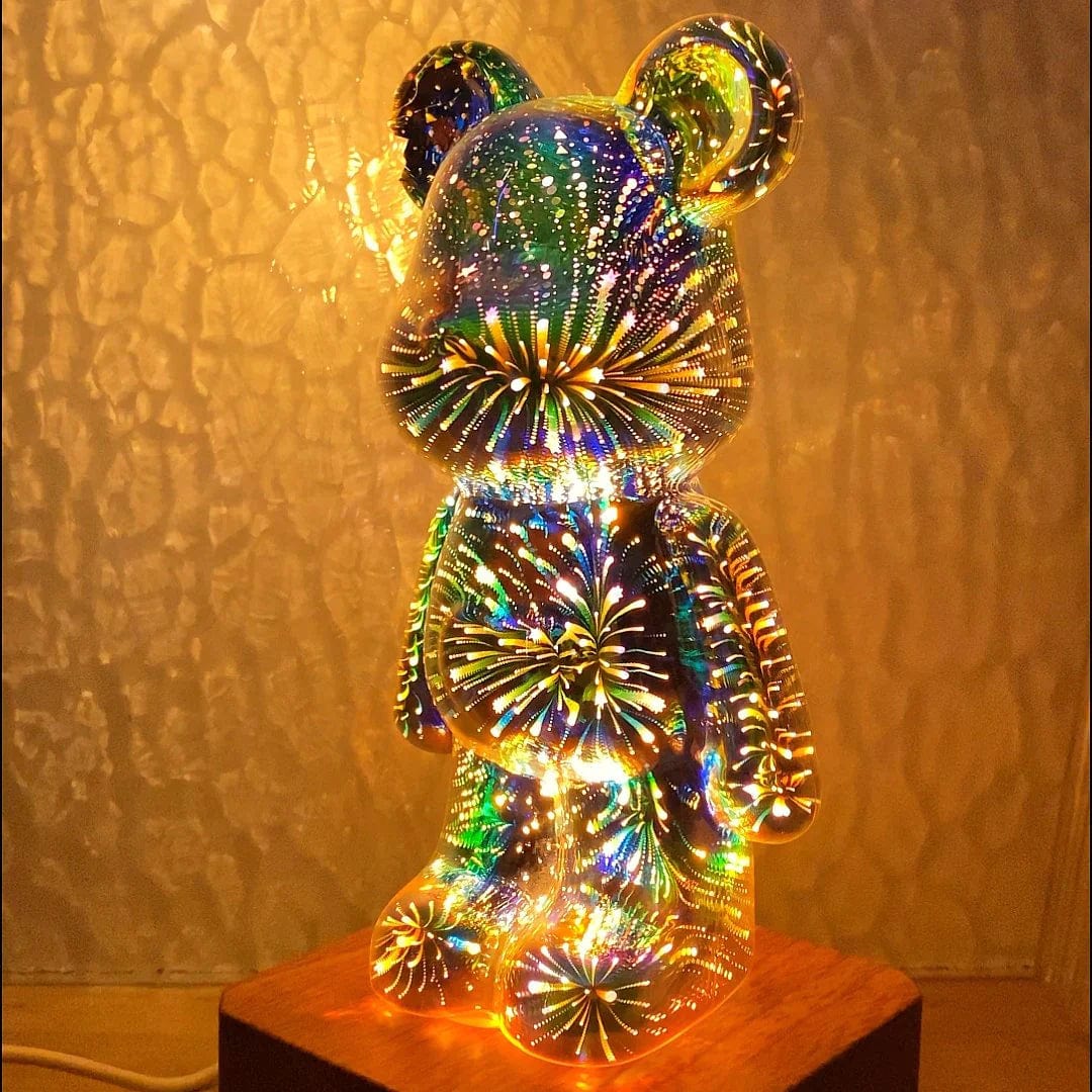 Sepino 0 Charlie I Fireworks Bear - 3D stemningslys