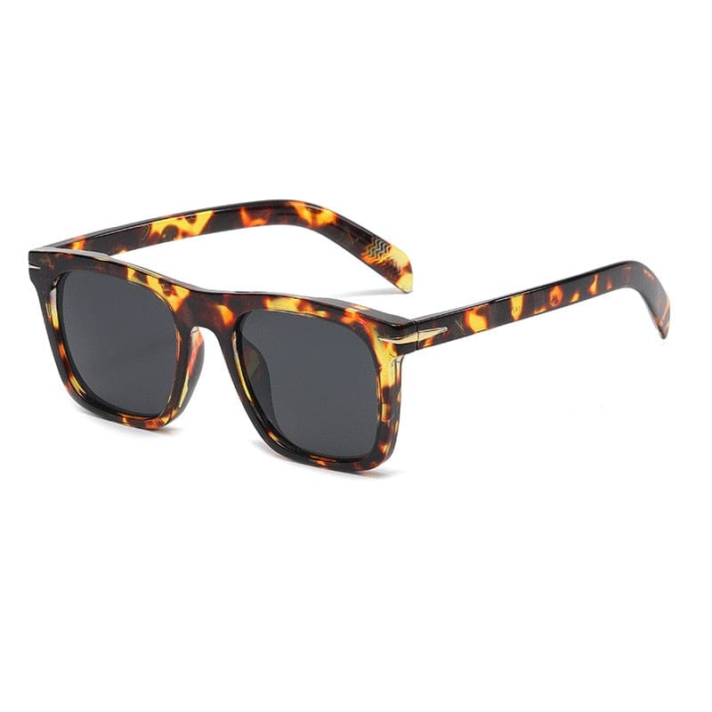 Sepino Luipaard Grijs Trendy solbriller til mænd | 100% UV-beskyttelse