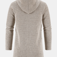 Sepino Sweaters Scott l Stilfuld lang hættetrøje med tekstur