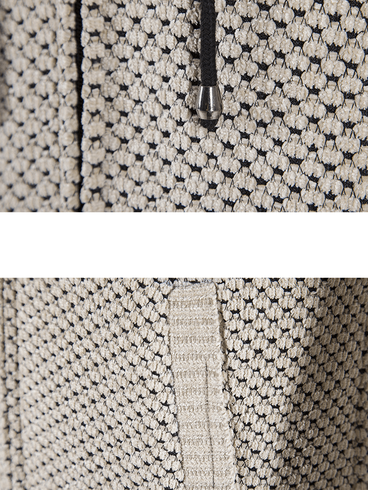 Sepino Sweaters Scott l Stilfuld lang hættetrøje med tekstur